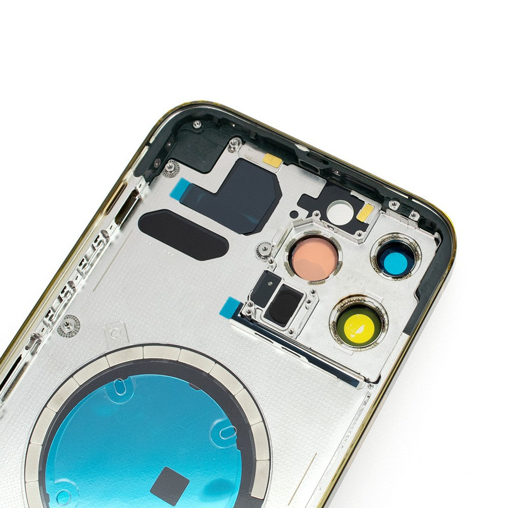 Rear Housing for iPhone 13 Pro Max (NO LOGO)-Green Rear Housing for iPhone 13 Pro Max (NO LOGO)-Green